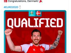 Haru Biru Netizen Rayakan Denmark Lolos Dramatis