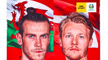Di babak knock out Denmark akan menghadapi Wales. Foto: Twitter