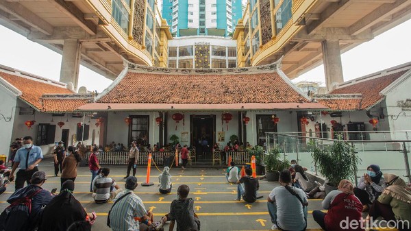 Menengok Vaksinasi di Bangunan Bersejarah Candra Naya