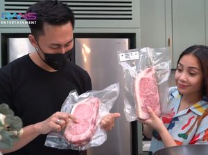 Sultan! Nagita Slavina Masak Tongseng Wagyu A5 Seharga Rp 6 Juta