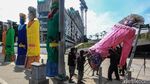 Ondel-ondel Raksasa Ramaikan HUT DKI Jakarta ke-494