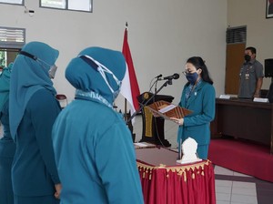 3 Kecamatan PKK di Kediri Dilantik, Ini Pesan Iriana Hanindito Saat Pandemi