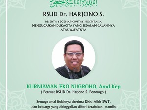 Perawat di RSUD Ponorogo Meninggal Terpapar COVID-19