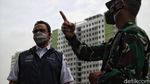 Anies Cek Tempat Isolasi COVID-19 di Rusun Nagrak Jakut