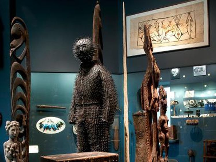 Foto: Rompi Ikan Buntel untuk Berburu Beruang Abad ke-18