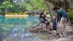 Menikmati Jernihnya Air Danau Linting di Deli Serdang