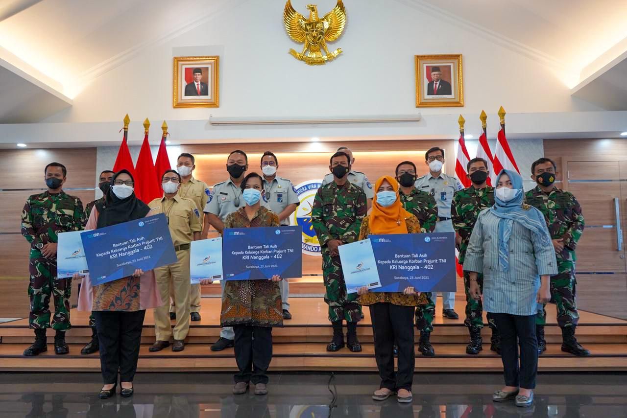 Jasa Raharja Apresiasi Kru KRI Nanggala 402 On Enternal Patrol