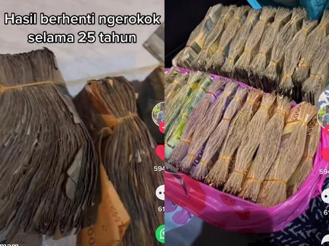 Kisah pria yang menabung selama berhenti merokok.