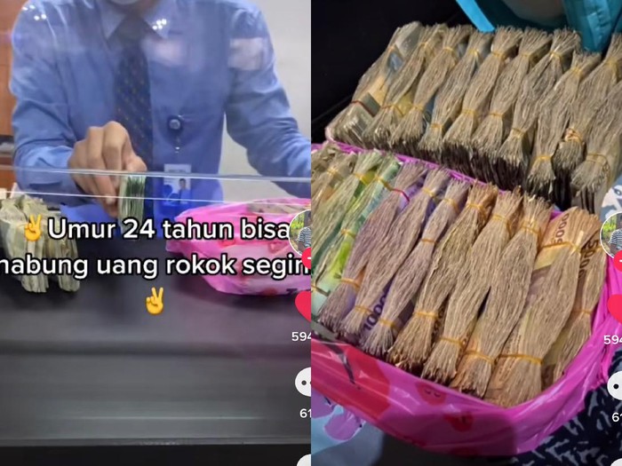 Kisah pria yang menabung selama berhenti merokok. Kisah pria yang menabung selama berhenti merokok.