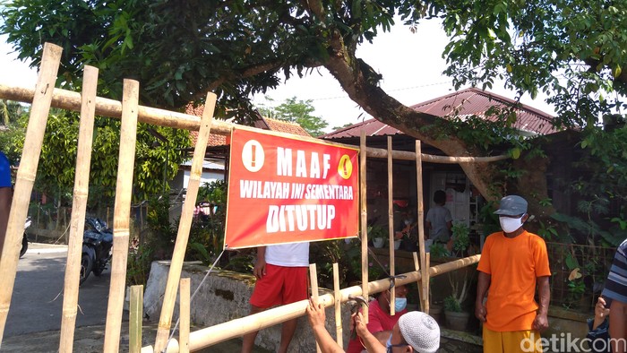Klaster hajatan di Desa Brecek, Kecamatan Kaligondang, Kabupaten Purbalingga, 28 orang positif Corona, Rabu (23/6/2021).