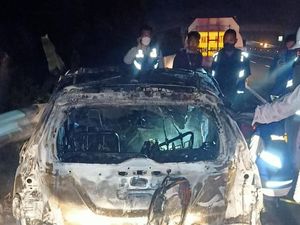 Kecelakaan Truk-Mobil di Tol Sragen, 1 Sopir Tewas Terbakar