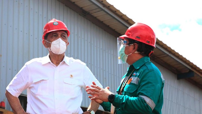 Luhut Resmikan Smelter Nikel Rp 14 T di Halmahera Selatan