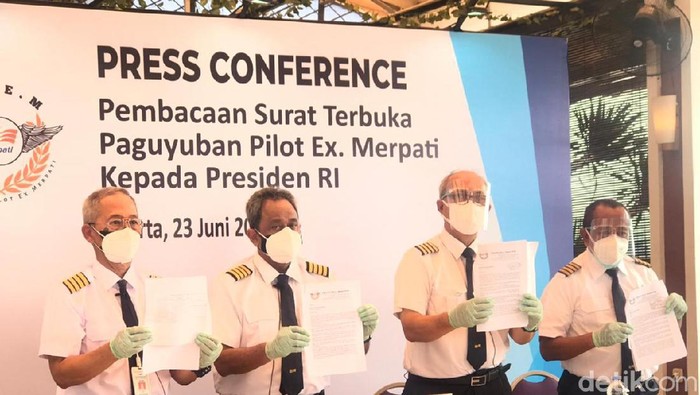 Pilot Merpati tuntut pesangon