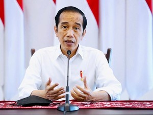 Jokowi: Pemerintah Datangkan Vaksin, Masyarakat Pakai Masker!