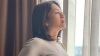 Potret Tata Janeeta yang tengah menikmati masa kehamilannya. Foto: dok instagram Tata Janeeta