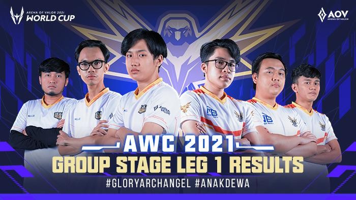 Tim Indonesia Bangkit! Ini Hasil Babak Grup AOV World Cup 2021 Putaran 1