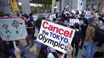 Aksi Tolak Olimpiade Tokyo Kembali Bergema di Jepang