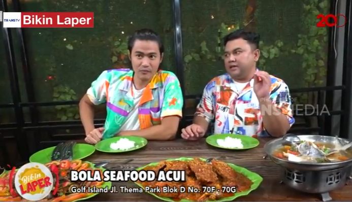 Bikin Laper! Ncess Nabati Lahap Kepiting Telur dan Cumi Bakar yang Endul Surendul