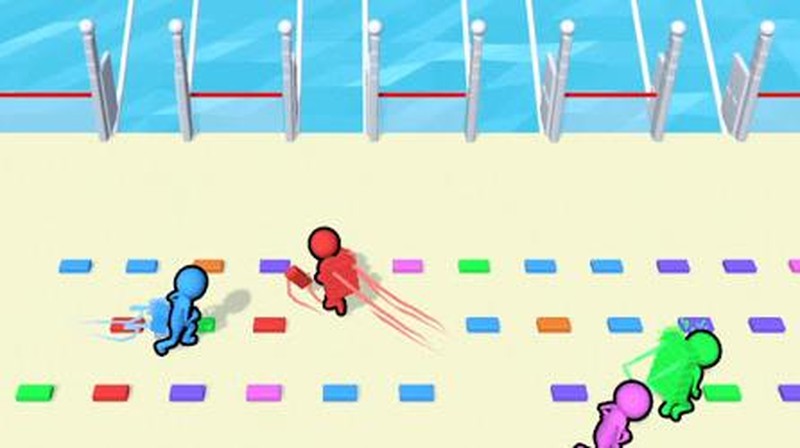 Aplikasi game Bridge Race