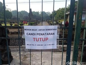Kasus COVID-19 Melonjak, BPCB Jatim Tutup Semua Wisata yang Dikelola