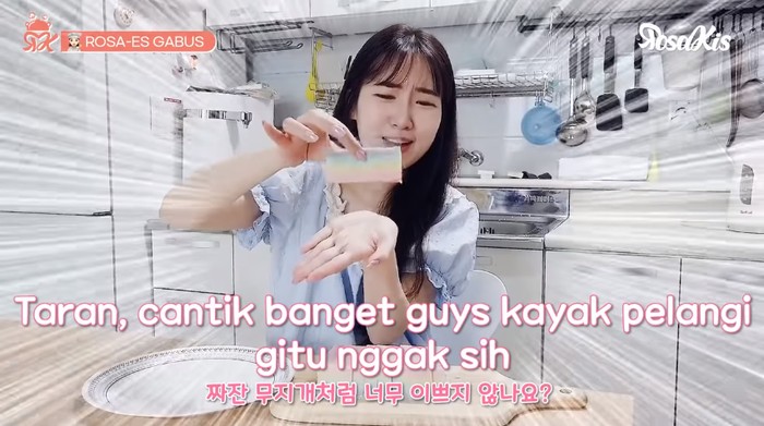 Cewek Korea Bikin Es Gabus Cewek Korea Bikin Es Gabus