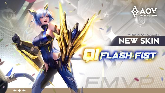 Dapatkan Skin Flash Fist Qi Melalui Event Flash Shuffle Arena of Valor