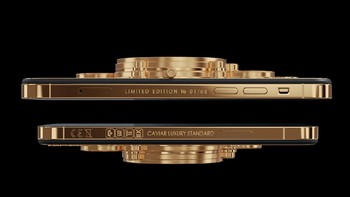 Harga HP ini USD 14.290 atau Rp 206 juta. Foto: dok Caviar 