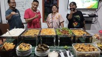 Meski terbilang jarang mengunggah momen kulinerannya, tapi banyak orang yang mengabadikan momen seru Peppy saat icip-icip makanan di berbagai tempat dan restoran. Foto: Instagram