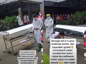 Cerita di Balik Viral Suami Tangisi Istrinya Meninggal Kena Corona Saat Hamil