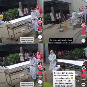 Kisah sedih suami yang mengantarkan jenazah istri yang sedang hamil.