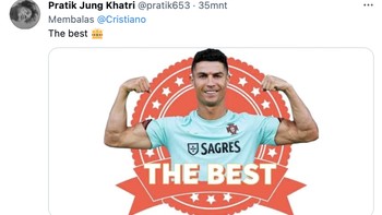 Sudahkah saatnya menasbihkan Cristiano Ronaldo yang terbaik sejagat raya? Foto: Internet