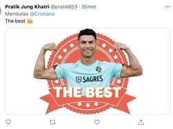 Cristiano Ronaldo Samai Rekor Ali Daei, Netizen Umbar Puji