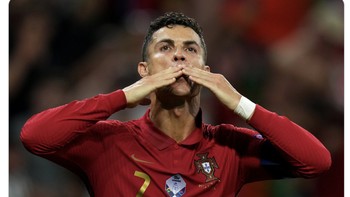 Performa apik pria Madeira ini di ajang Euro 2020. Foto: Internet