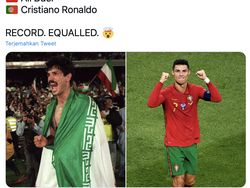 Cristiano Ronaldo Samai Rekor Ali Daei, Netizen Umbar Puji