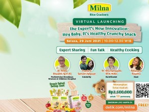 Hey Baby, Its Healthy Crunchy Snack: Inovasi Terbaru dari Milna!
