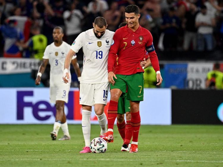 Foto: Reuni Pemain Real Madrid Saat Portugal Vs Prancis