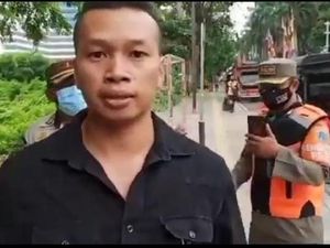 Viral Pria di Jakpus Sebut COVID Sudah Berakhir Saat Kena Razia Masker