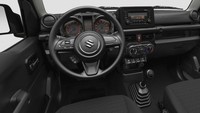 Lalu pada fitur hiburan, Jimny Lite juga akan mendapatkan radio/pemutar CD double DIN, pengganti layar infotainment 7,0 inci di Jimny saat ini. (Foto: Suzuki)