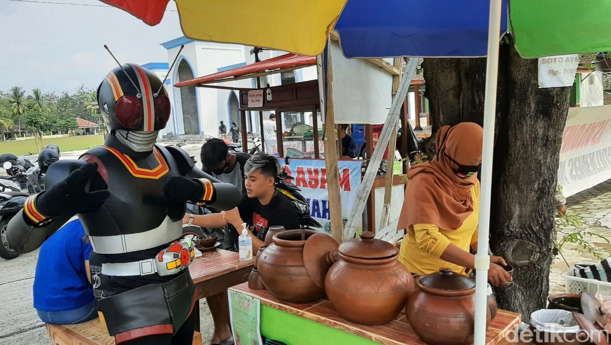 Wah Jajan Dawet Di Gunungkidul Bisa Dilayani Ksatria Baja Hitam