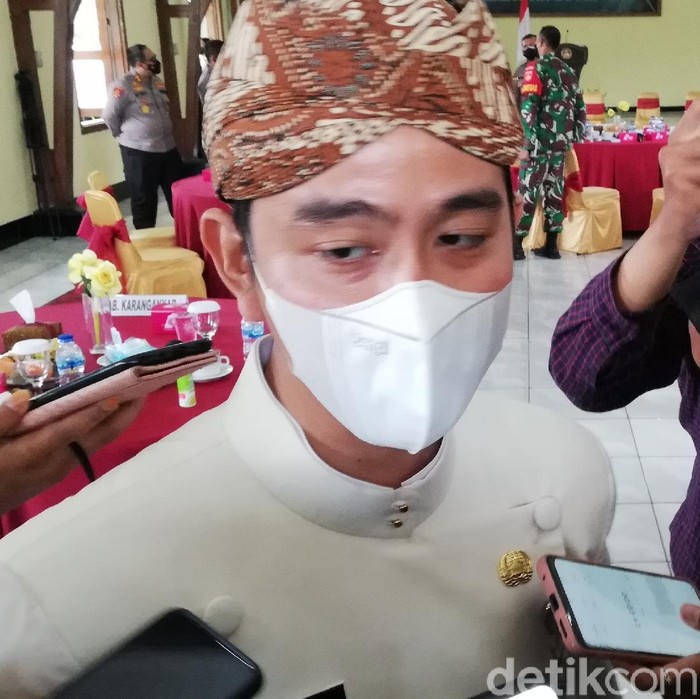 Wali Kota Solo Gibran Rakabuming Raka. (Foto: Ari Purnomo/detikcom).