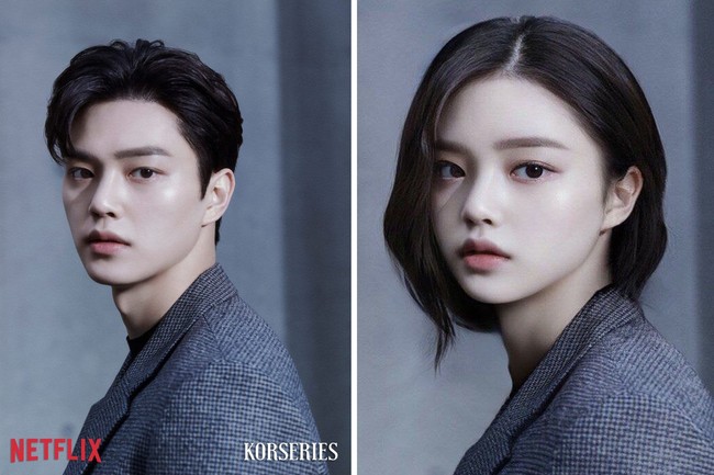 Song Kang tengah menjadi perbincangan hangat karena senyumannya yang ‘memabukkan’ dalam drama Korea Nevertheless. Ia memiliki tatapan tajam dan terlihat fierce dalam foto editannya. Foto: dok Netflix, dok Naver