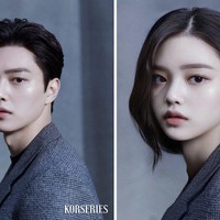 Song Kang tengah menjadi perbincangan hangat karena senyumannya yang ‘memabukkan’ dalam drama Korea Nevertheless. Ia memiliki tatapan tajam dan terlihat fierce dalam foto editannya. Foto: dok Netflix, dok Naver