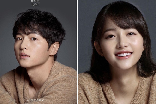 Bintang Vincenzo ini dikenal sebagai pemilik wajah baby face di umur 35 tahun. Fitur khas Song Joong Ki masih menonjol dalam foto editan yang menampilkannya dengan rambut sebahu. Foto: dok History, dok Naver