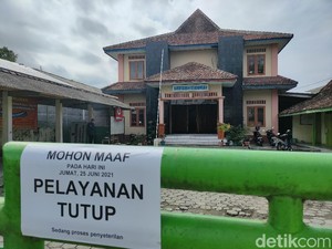 Kantor Kalurahan Bendungan Kulon Progo Ditutup Gegara Corona