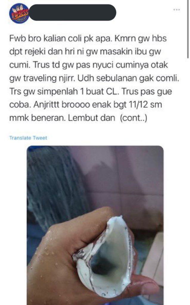 Cumi Jadi Bahan Masturbasi Trending Twitter Netizen Jadi Kapok Makan Cumi