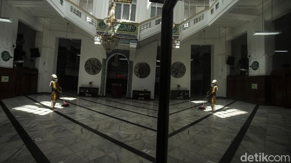 Masjid Cut Meutia Tidak Jumatan Hari Ini