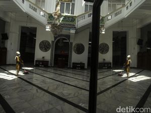 Masjid Cut Meutia Tidak Jumatan Hari Ini