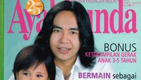 Ari Lasso benar-benar bikin pangling. Foto: Instagram Majalah Jadulku