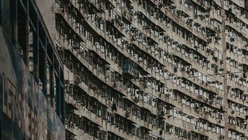 Kehidupan di salah satu sudut Hong Kong. Foto: Boredpanda