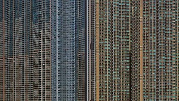 Potret gedung tempat tinggal warga di Hong Kong. Foto: Boredpanda
